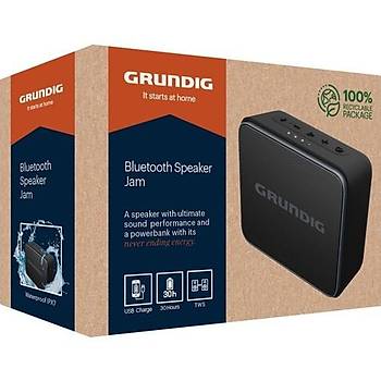 GBT Jam Black Grundig Bluetooth Hoparlr