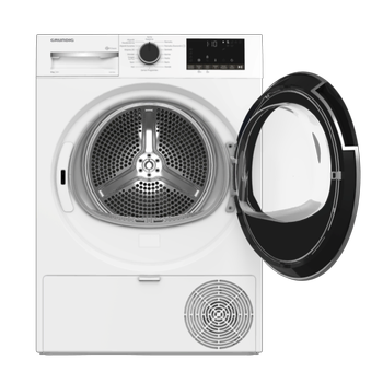 GPDH 9634 Grundig 9 Kg Is Pompal Beyaz Kurutma Makinesi