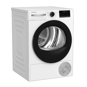 GPDH 8634 Grundig 8 Kg Is Pompal Beyaz Kurutma Makinesi