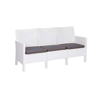 Nova l Beyaz Set, Minderli, 3+1+1+S