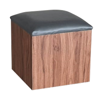 PUF101 Puf Deri Demeli 45x45x45cm