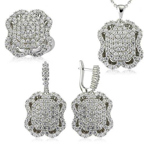 Gm Beyaz Tal Bayan Set