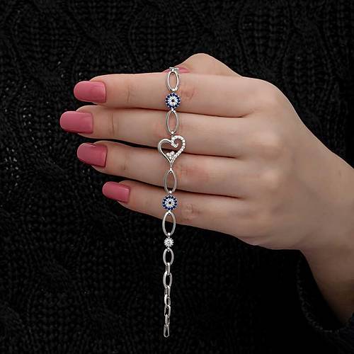 G�m�� Kalpli Nazar Kad�n Bileklik