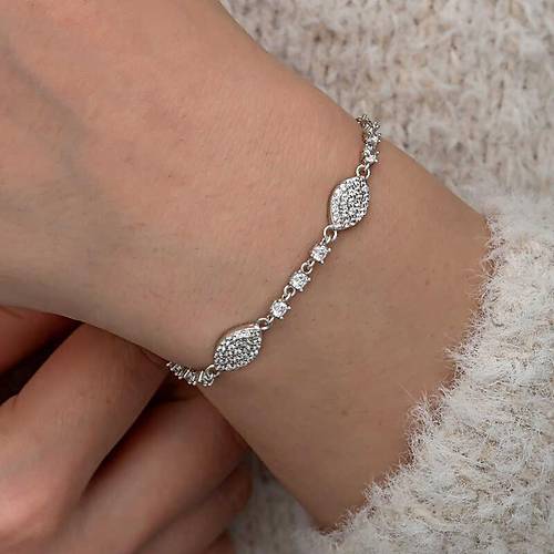 Gm Zirkon Tal Mekik Kadn Bileklik