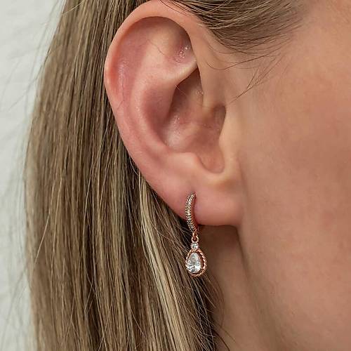 G�m�� Sallant�l� Rose Damla Kad�n K�pe