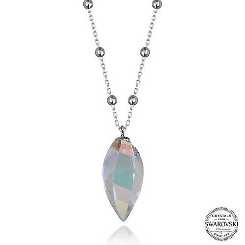 Swarovski Crystal Tal Top Zincir Gm Kadn Kolye