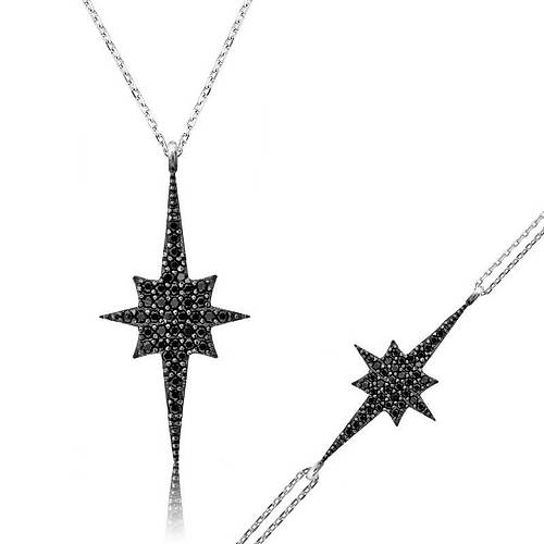 Gm Siyah Kutup Yldz Bayan Set