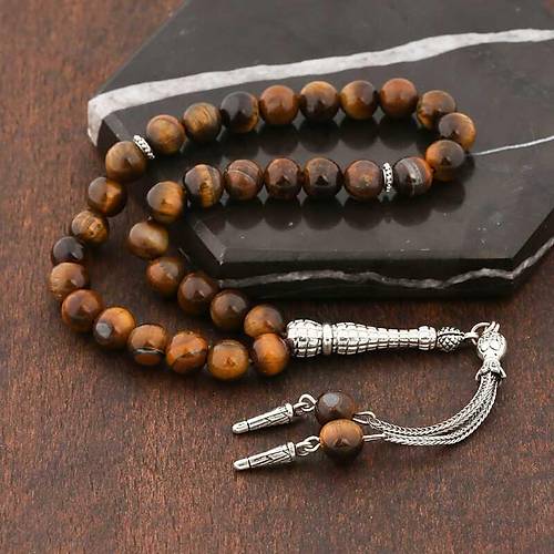 Do�alta� Metal P�sk�ll� Kaplang�z� Ta�� Tesbih