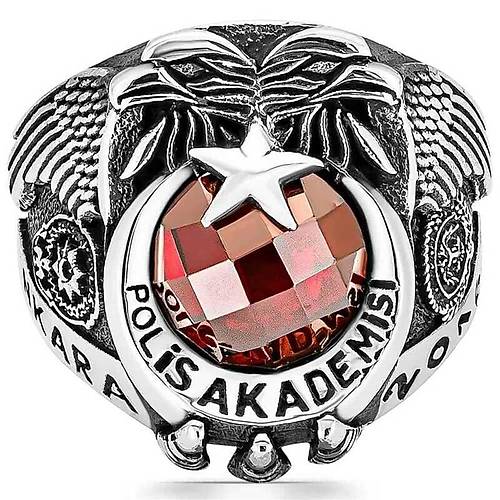 G�m�� Polis Akademisi K�rm�z� Ta�l� Erkek Y�z�k