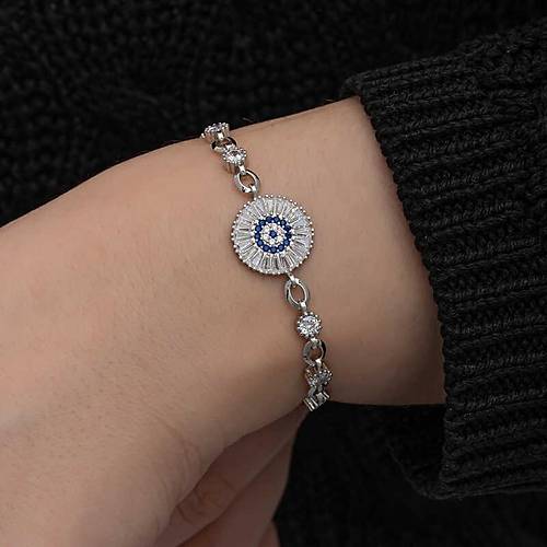 G�m�� Baget Ta�l� Nazar Kad�n Bileklik