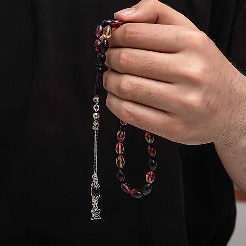 G�m�� P�sk�l S�kma Kehribar Tesbih