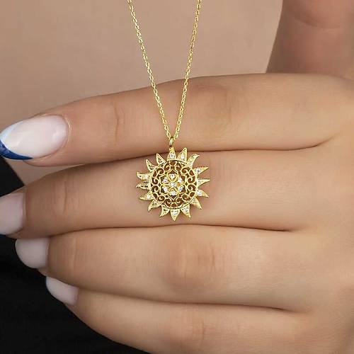 Gm Gold Gne Kadn Kolye