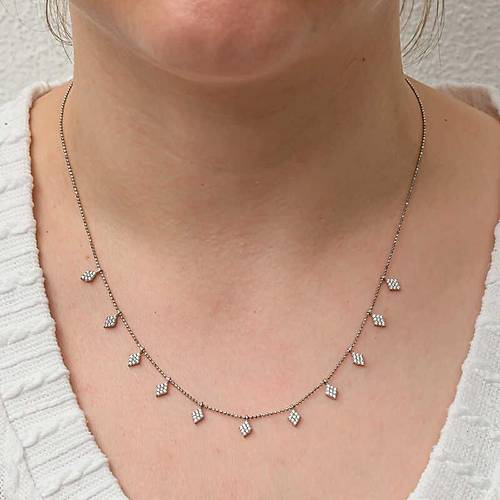 G�m�� Baklava Kesim �ans Kad�n Kolye