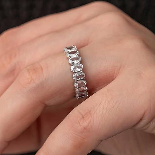 G�m�� Oval Ta�l� Tamtur Kad�n Y�z�k