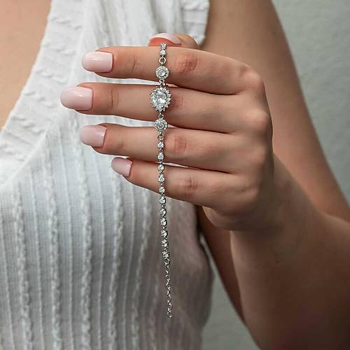 G�m�� Damla Su Yolu Kad�n Bileklik