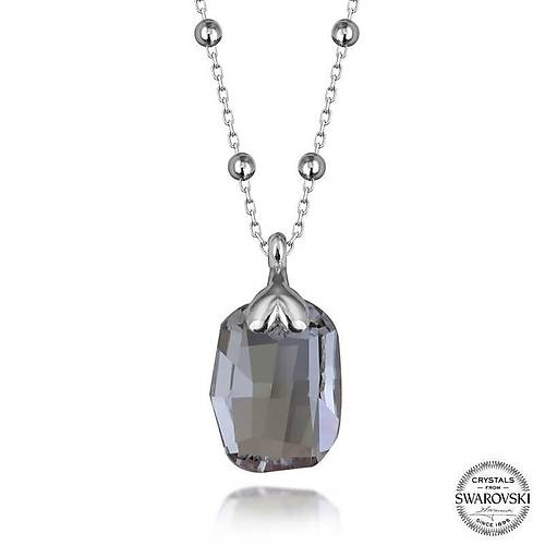 Swarovski Crystal Tal Top Zincir Baget Gm Kadn Kolye