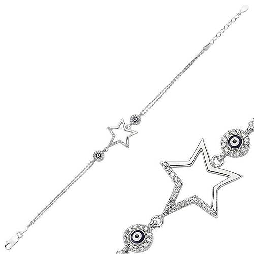 G�m�� Y�ld�z Nazarl� Kad�n Bileklik