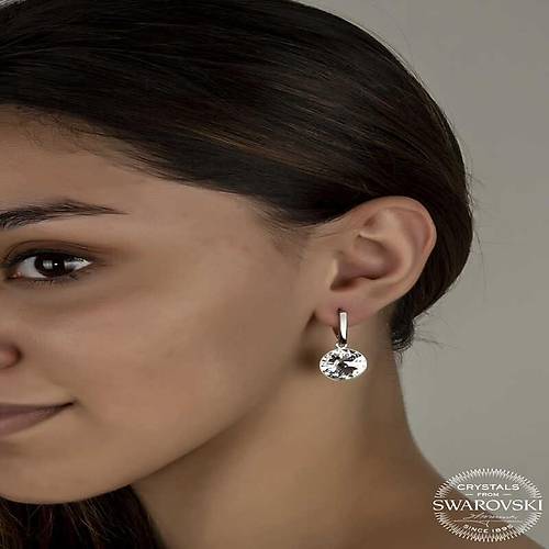 Swarovski Crystal Tal Gm Beyaz Sallantl Kadn Kpe