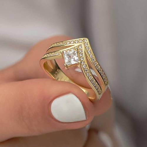 G�m�� Gold Tek Ta� Kad�n Y�z�k
