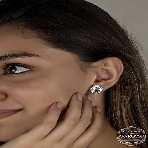 Swarovski Crystal Ta�l� G�m�� �ivili Kad�n K�pe