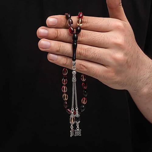 G�m�� P�sk�l S�kma Kehribar Tesbih