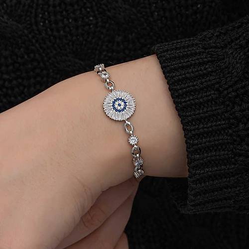 G�m�� Baget Ta�l� Nazar Kad�n Bileklik