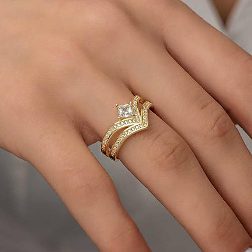G�m�� Gold Tek Ta� Kad�n Y�z�k
