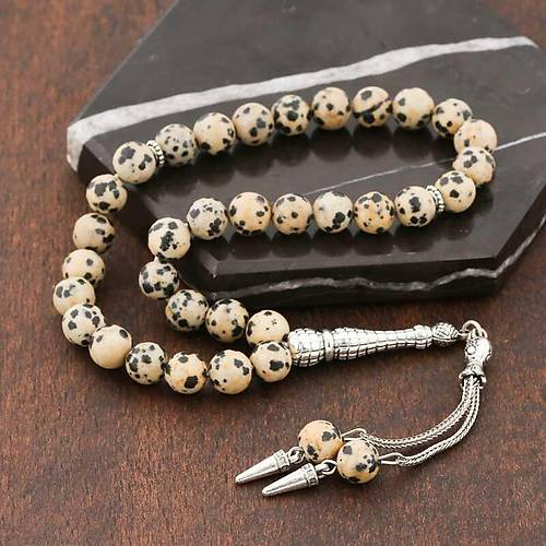 Doalta Metal Pskll Dalmayal Jasper Ta Tesbih