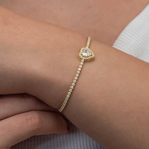 G�m�� Gold Kalpli Su Yolu Bileklik