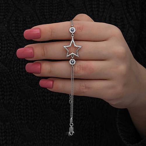 G�m�� Y�ld�z Nazarl� Kad�n Bileklik