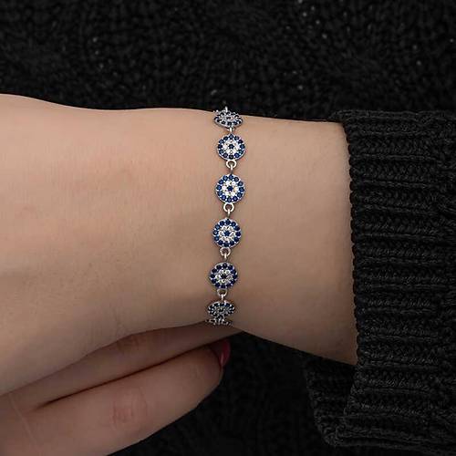 G�m�� Nazar Boncuklu Kad�n Bileklik