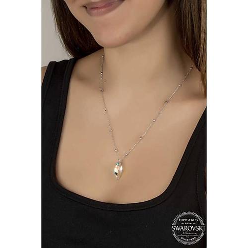 Swarovski Crystal Tal Top Zincir Gm Kadn Kolye
