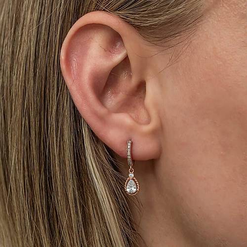 G�m�� Sallant�l� Rose Damla Kad�n K�pe