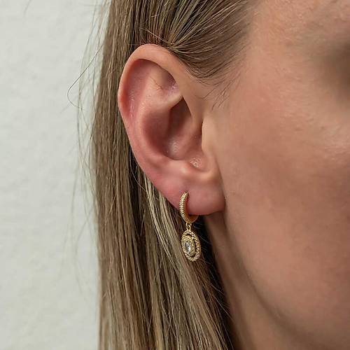 G�m�� Gold Oval Ta�l� Sallant�l� K�pe