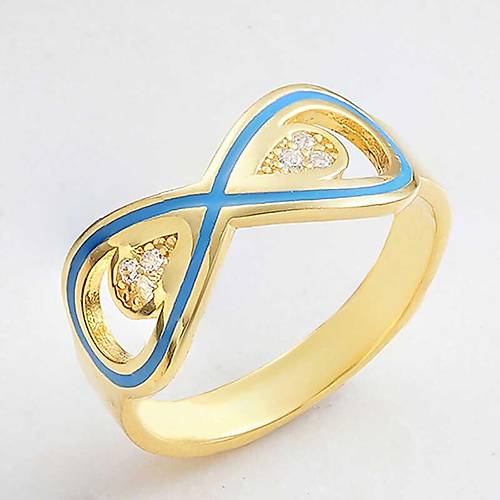 G�m�� Gold Zirkon Ta�l� Sonsuzluk Kad�n Y�z�k