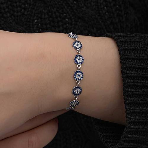 G�m�� Nazar Boncuklu Kad�n Bileklik