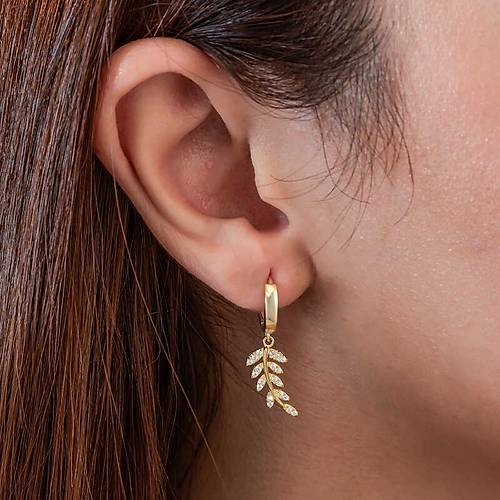 G�m�� Gold Sallant�l� Ba�ak Kad�n K�pe