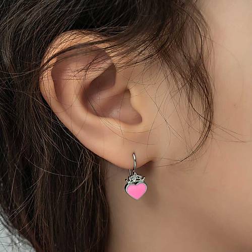G�m�� Pembe Kalp Sallant�l� �ocuk K�pe