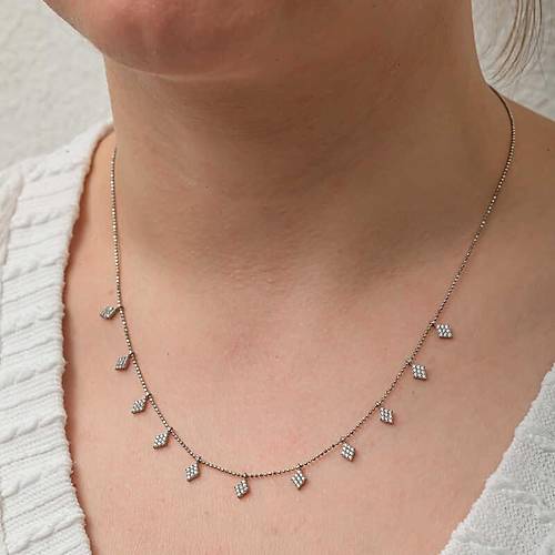 G�m�� Baklava Kesim �ans Kad�n Kolye