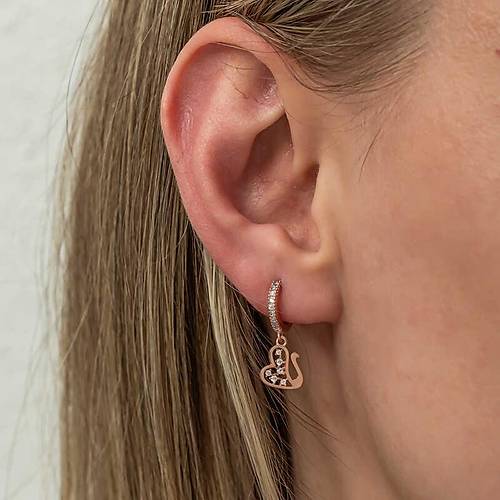 G�m�� Sallant�l� Rose Ku�u Kad�n K�pe