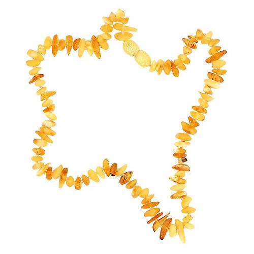 Bebek Damla Kehribar Di� Kolye