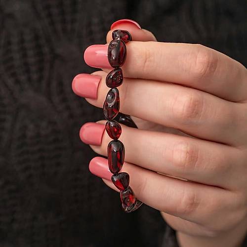 Yeti�kin Damla Kehribar Bileklik