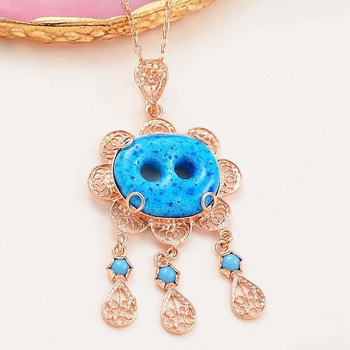 G�m�� Rose S�ryani G�z� Kad�n Kolye