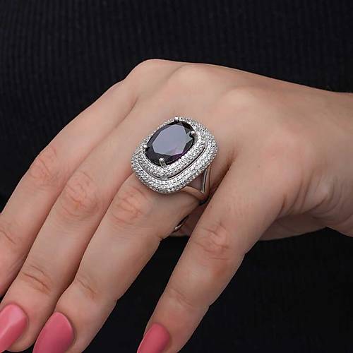 G�m�� Ametist Ta�l� Kad�n Y�z�k