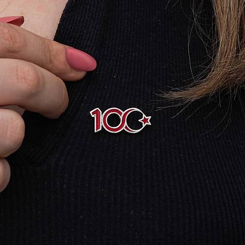 G�m�� Ay Y�ld�z 100.Y�l Rozet