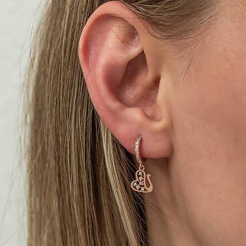 G�m�� Sallant�l� Rose Ku�u Kad�n K�pe