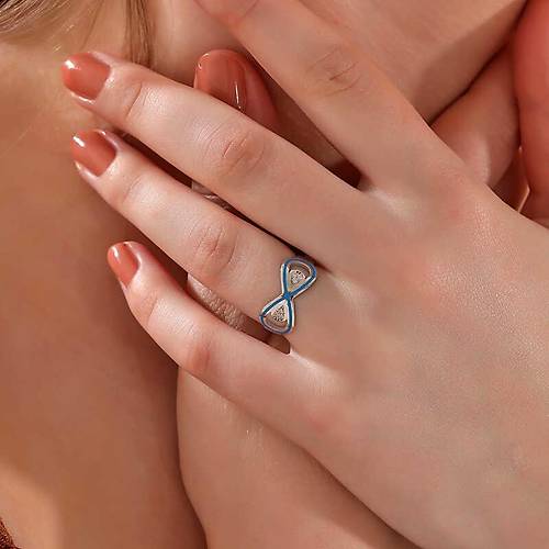 G�m�� Zirkon Ta�l� Sonsuzluk Kad�n Y�z�k