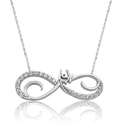 Gm Sonsuz Ak Bayan Kolye