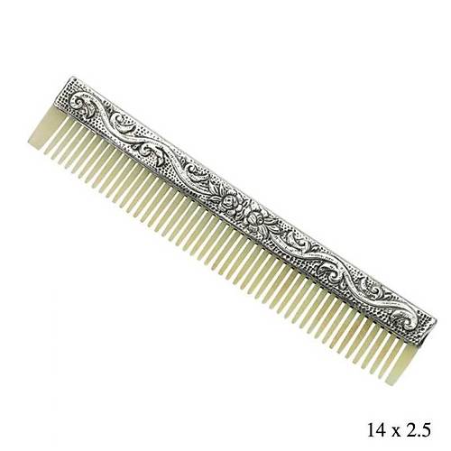 G�m�� �i�ek Motifli Kemik Tarak