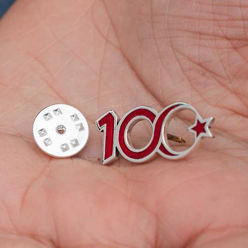 G�m�� Ay Y�ld�z 100.Y�l Rozet